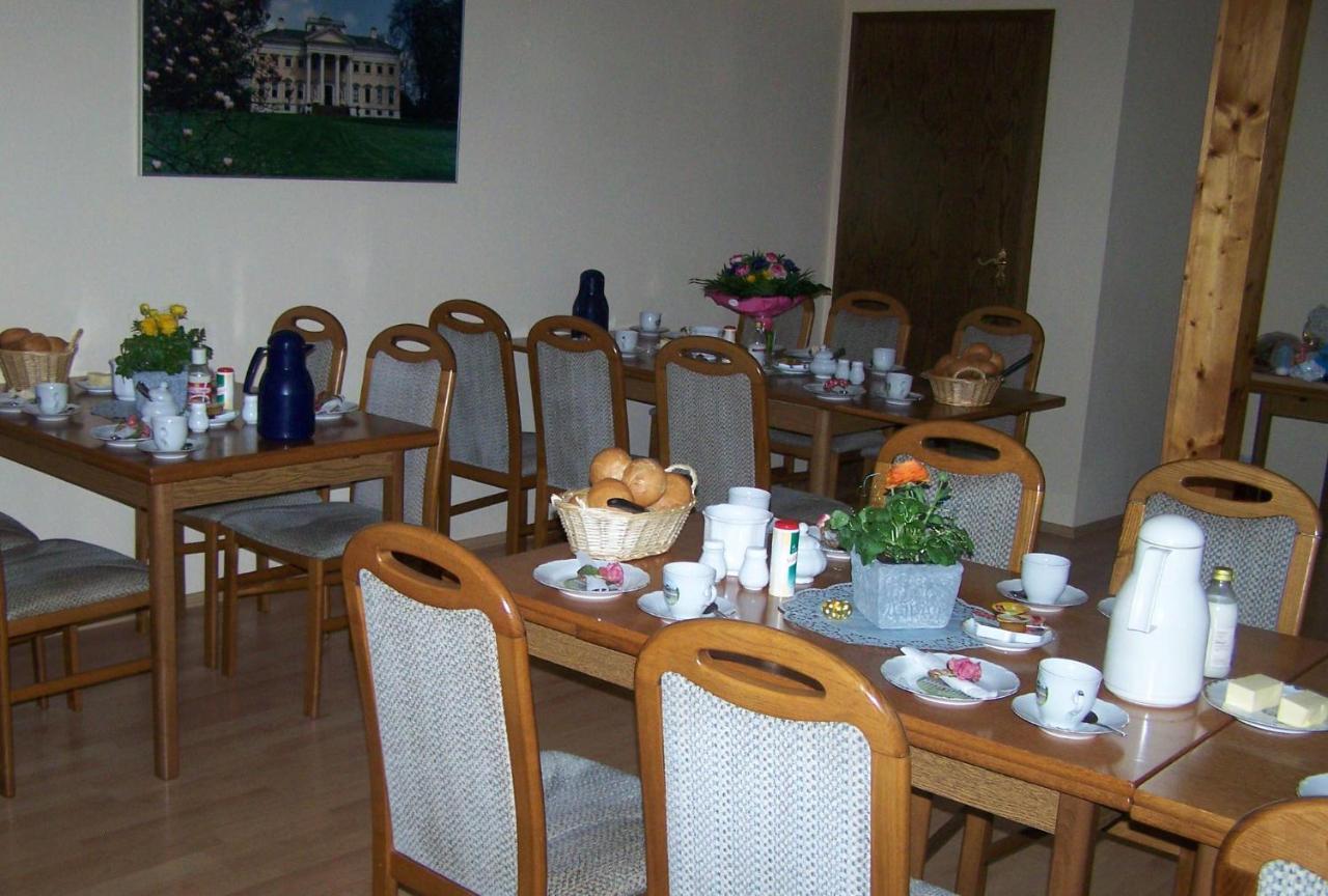 Pension Am Park Wörlitz Kültér fotó