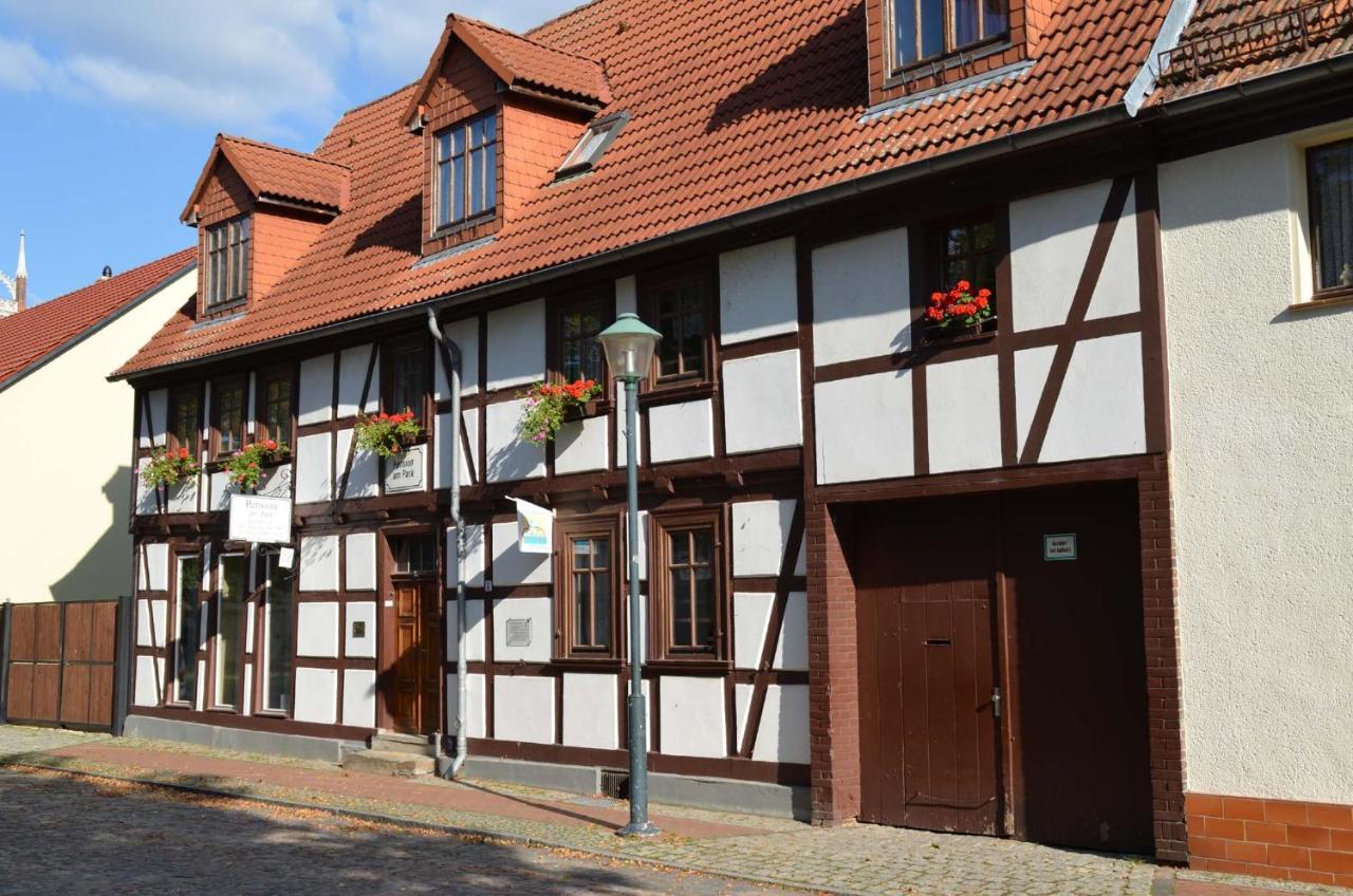 Pension Am Park Wörlitz Kültér fotó